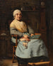 retrato de la abuela del artista - Gaston Claris — vista de la obra