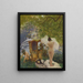 El Baño - Gaston La Touche — cuadro enmarcado en la pared