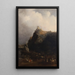 The Château de Gaucin - Genaro Pérez Villaamil — framed artwork on a wall