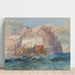 Gênes, vista desde el mar, mirando hacia la iglesia Santa Maria Assunta de Carignano - Joseph Mallord William Turner