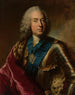 Retrato de Karl August Rex, ministro sajón - Georg Desmares — vista de la obra