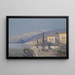 Capri Motif Painting - Georg Fischhof — framed artwork on a wall