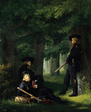 Georg Friedrich Kersting - At the Outpost.webp