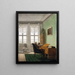 L'étude de Coutchaplain Reinhards - Georg Friedrich Kersting — framed artwork on a wall