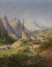 Vista de Heiligenblut - Georg Geyer — vista de la obra