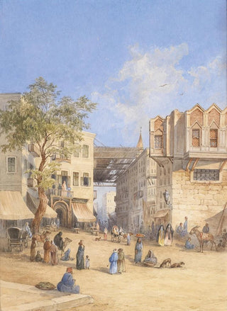 Georg Geyer - Nordafrikanische Stadt.webp