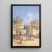 Ciudad norteafricana - Georg Geyer — cuadro enmarcado en la pared