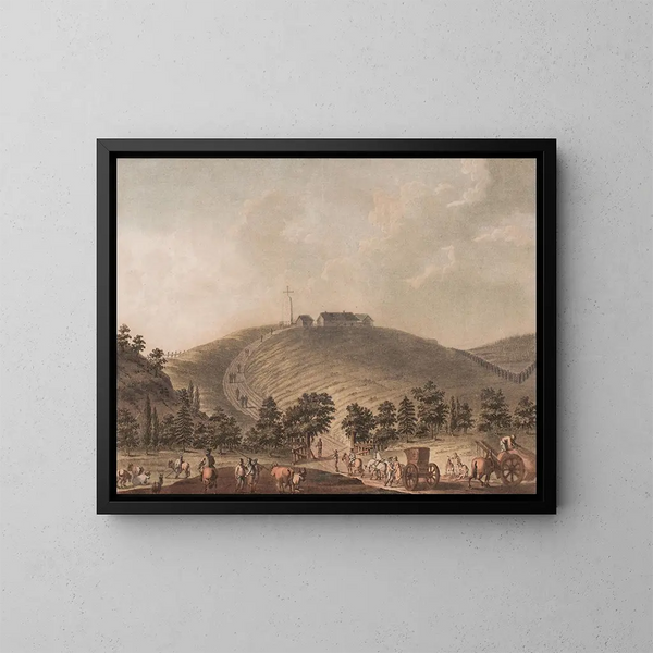 Monumento a Stiklestad - Georg Haas — cuadro enmarcado en la pared