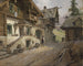 Rue de village dans les Alpes - Georg Janny — vista de la obra