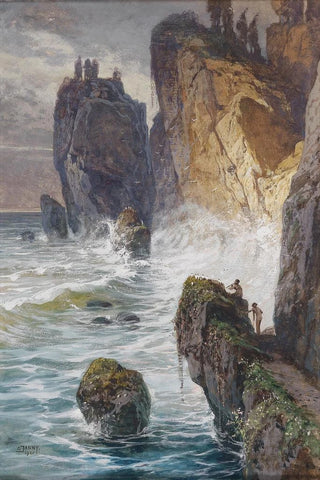 Georg Janny - Faunen an einer Felskste.webp