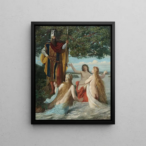 Georg Kugler - Hagen Bei Den Drei Rheintchtern.webp