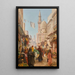 Khan el-Khalili El Cairo - Georg Macco — cuadro enmarcado en la pared