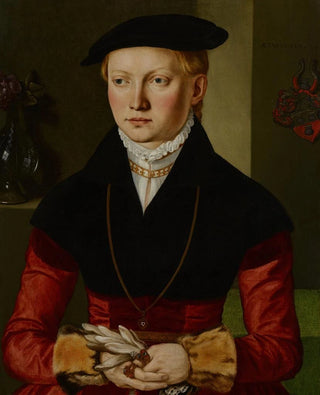 Georg Pencz - Portrait of a Girl.webp