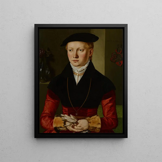 Georg Pencz - Portrait of a Girl.webp