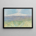 Etna en invierno - Georg Sauter — cuadro enmarcado en la pared