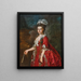 Retrato de la archiduquesa María Cristina duquesa de Teschen 1742-1798 - Georg Weikert | Reproduction — cuadro enmarcado en la pared