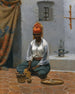 Making Tea in Algiers - Georg Wilhelm Timm — artwork view
