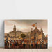 Reproduction of the painting George IV, King of England, entering Dublin by William Turner De Lond