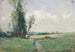 Landscape painting with a stream - George A. Boyle — artwork view