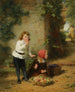 The sweetest fruit is the most stolen - George Bernard O'Neill — artwork view