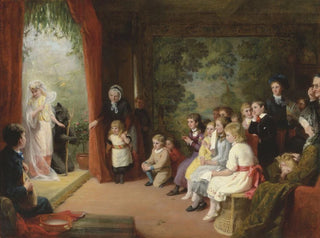 La Répétition - George Bernard O'Neill — vista de la obra