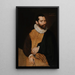 Portrait painting presumed of P.C. Clicquot - George Boba — framed artwork on a wall