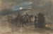 Campamento en Chobham 1853 con oficiales y centinela - George Bryant Campion — vista de la obra