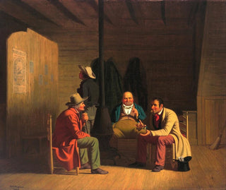Político de campaña - George Caleb Bingham — vista de la obra