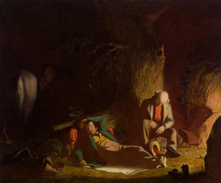 Los viajeros tardíos - George Caleb Bingham — vista de la obra