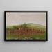 Archery of the Mandans - George Catlin — framed artwork on a wall