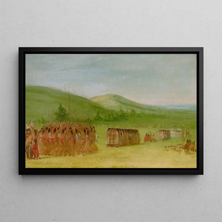 George Catlin - BallPlay Dance Choctaw.webp