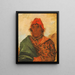 Ee-Mat-L King Phillip Second Chief - George Catlin — framed artwork on a wall