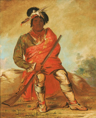 George Catlin - Etehefixeco Deer Without a Heart a Chief.webp