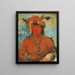 Hh-Je-Day-Ah-Shee Encuentro con aves valientes - George Catlin — cuadro enmarcado en la pared