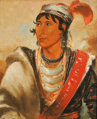 George Catlin - Lhshee The Licker called Creek Billy.webp
