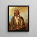 Shee-Nh-Wee - George Catlin — cuadro enmarcado en la pared