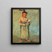 Span-E-O-Ne-Kaw the Spaniard - George Catlin — framed artwork on a wall
