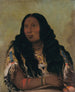 Tch-N-Su-Mns-Ka Sand Bar Wife of Merchant François Chardon - George Catlin — artwork view