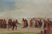 TchungKee, a Mandan game played with a ring and a stick - George Catlin — artwork view