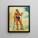 WahCheeHhsKa L'homme que pone todo hacia afuera - George Catlin — cuadro enmarcado en la pared