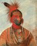 Washkamonya Fast Dancer dans Guerrier - George Catlin — vista de la obra