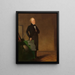 William Clark - George Catlin — framed artwork on a wall