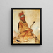 WyEeYogh Man of common sense a brave - George Catlin — framed artwork on a wall