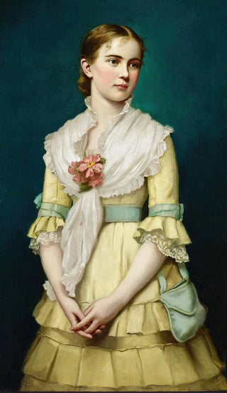 George Chickering Munzig - Portrait of a Young Girl.webp