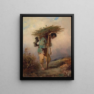 George Chinnery - A Man Carrying Faggots.webp
