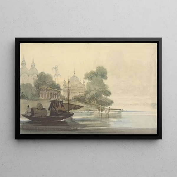 George Chinnery - A River in Ceylon.webp