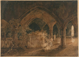 George Chinnery - An Indian Tomb.webp