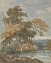 Árboles junto a un río - George Chinnery — vista de la obra