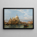 Santa Maria della Salute, Venise - George Clarkson Stanfield — cuadro enmarcado en la pared