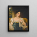 Retrato de la actriz irlandesa Harriett Constance Smithson - George Clint — cuadro enmarcado en la pared